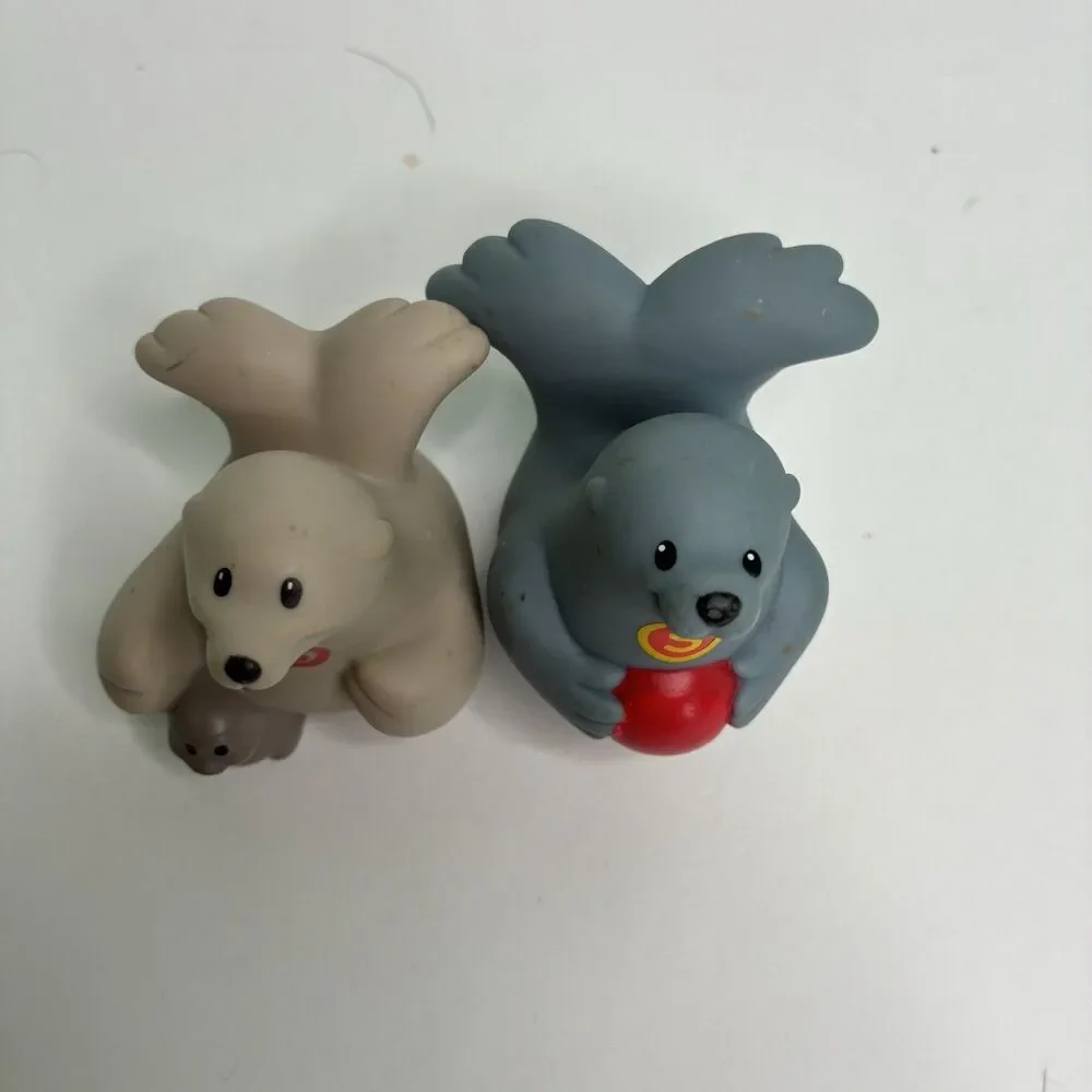 Fisher Price Little People A-Z Alphabet Learning Zoo Animal Seals S Figures